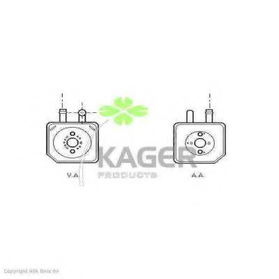 масляный радиатор, двигательное масло KAGER 31-3724