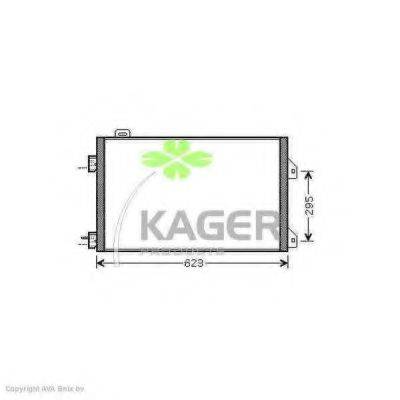 KAGER 945922 Конденсатор, кондиционер