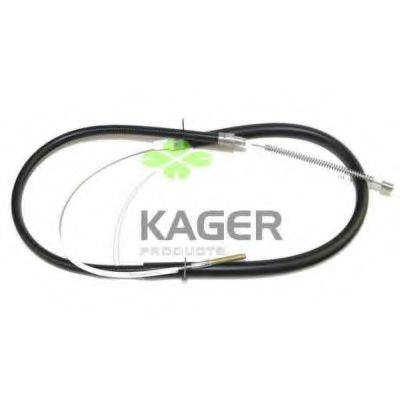 Трос, стояночная тормозная система KAGER 19-0404