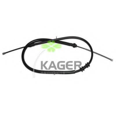 Трос, стояночная тормозная система KAGER 19-1346