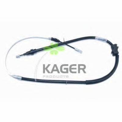 Трос, стояночная тормозная система KAGER 19-0558
