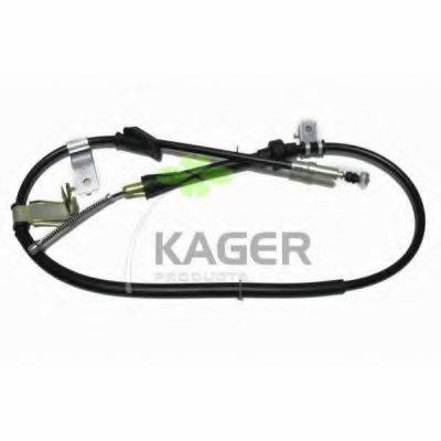 Трос, стояночная тормозная система KAGER 19-0684