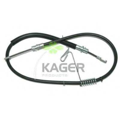 Трос, стояночная тормозная система KAGER 19-6103