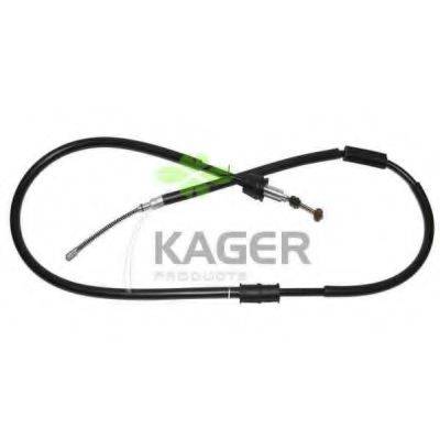Трос, стояночная тормозная система KAGER 19-6156
