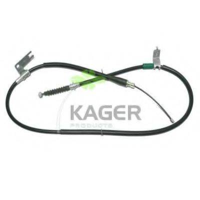 Трос, стояночная тормозная система KAGER 19-6217