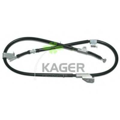 Трос, стояночная тормозная система KAGER 19-6333