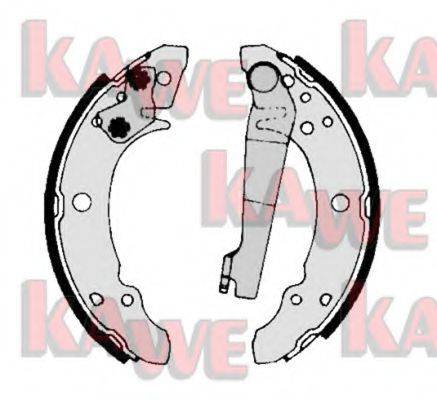 KAWE 00140 Комплект тормозных колодок