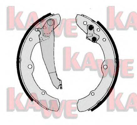 KAWE 00150 Комплект тормозных колодок