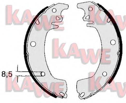 Комплект тормозных колодок KAWE 03130