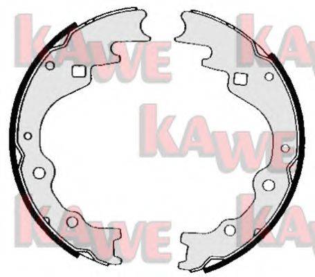 Комплект тормозных колодок KAWE 05450