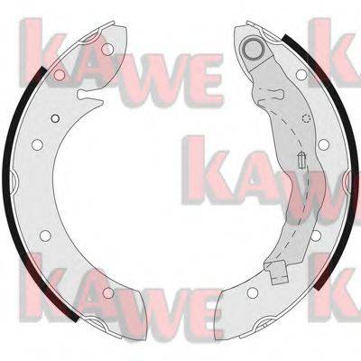 KAWE 07135 Комплект тормозных колодок
