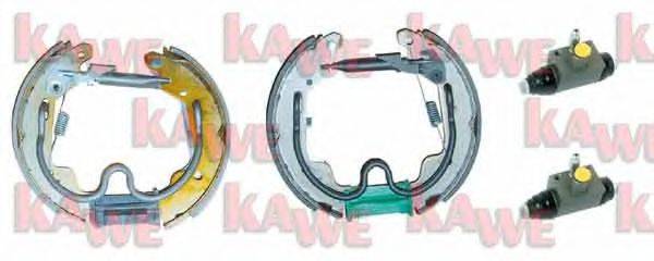 KAWE OEK525 Комплект тормозных колодок