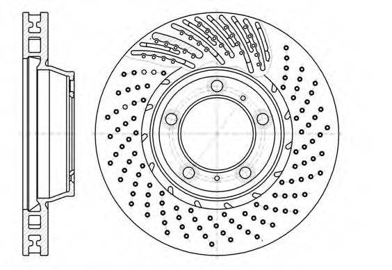Тормозной диск KAWE 61196 10