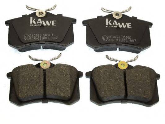 KAWE 810013 Комплект тормозных колодок, дисковый тормоз