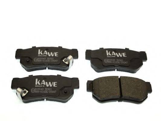 KAWE 810049 Комплект тормозных колодок, дисковый тормоз