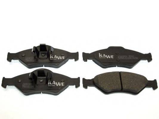 KAWE 810050 Комплект тормозных колодок, дисковый тормоз