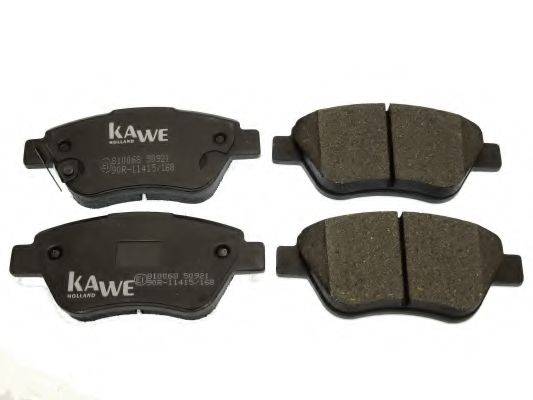 KAWE 810068 Комплект тормозных колодок, дисковый тормоз
