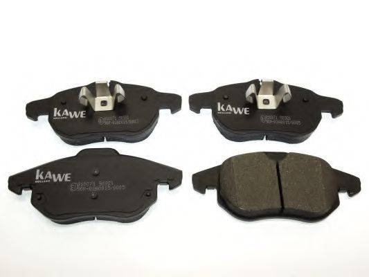 KAWE 810071 Комплект тормозных колодок, дисковый тормоз