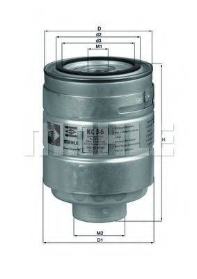 MAHLE ORIGINAL KC56 Топливный фильтр