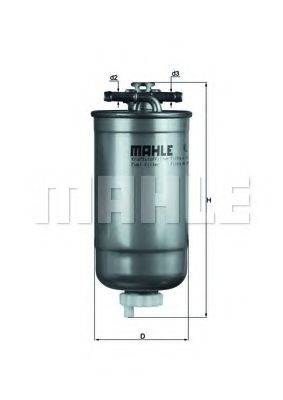 MAHLE ORIGINAL KL147D Топливный фильтр