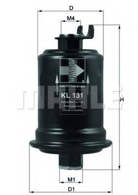 Топливный фильтр MAHLE ORIGINAL KL 131