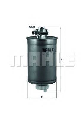 MAHLE ORIGINAL KL180 Топливный фильтр