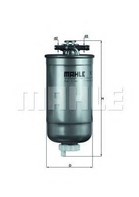 MAHLE ORIGINAL KL1471D Топливный фильтр