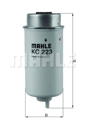 MAHLE ORIGINAL KC223 Топливный фильтр