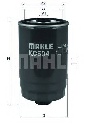 MAHLE ORIGINAL KC504 Топливный фильтр