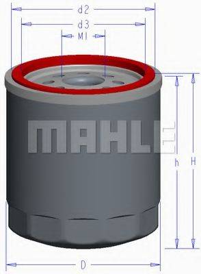 Масляный фильтр MAHLE ORIGINAL OC 611