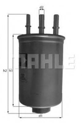 MAHLE ORIGINAL KL511 Топливный фильтр