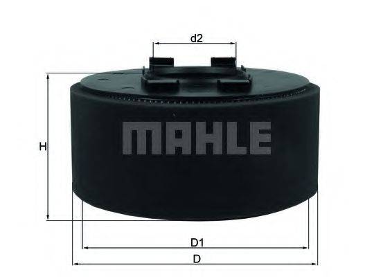 Воздушный фильтр MAHLE ORIGINAL LX 870