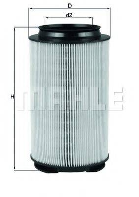 MAHLE ORIGINAL LX1628 Воздушный фильтр