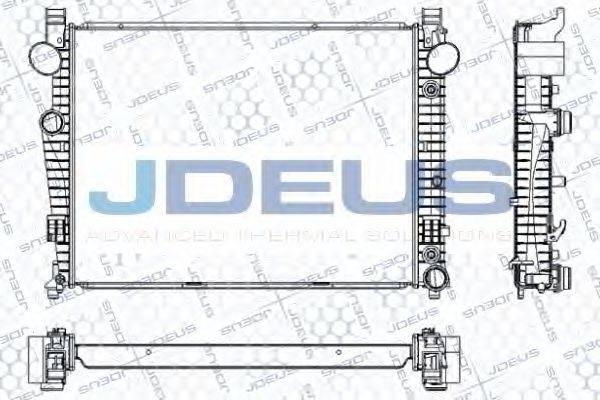 JDEUS RA0170700 Радиатор, охлаждение двигателя