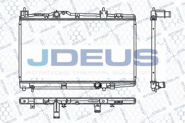JDEUS RA0280160 Радиатор, охлаждение двигателя
