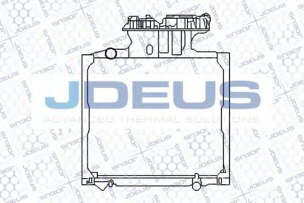 Радиатор, охлаждение двигателя JDEUS 115M09