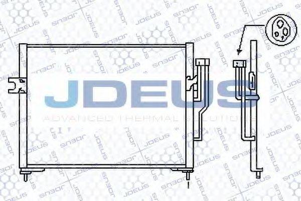 JDEUS 718M10 Конденсатор, кондиционер