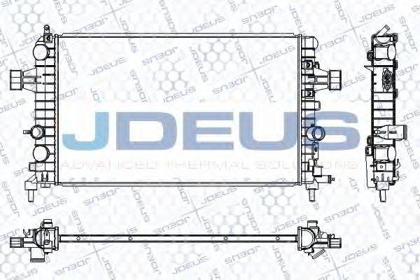 JDEUS RA0200990 Радиатор, охлаждение двигателя