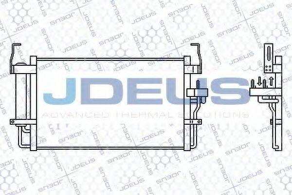 JDEUS 754M26 Конденсатор, кондиционер