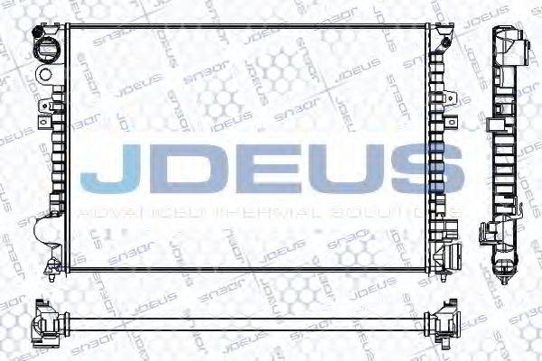 JDEUS RA0210410 Радиатор, охлаждение двигателя