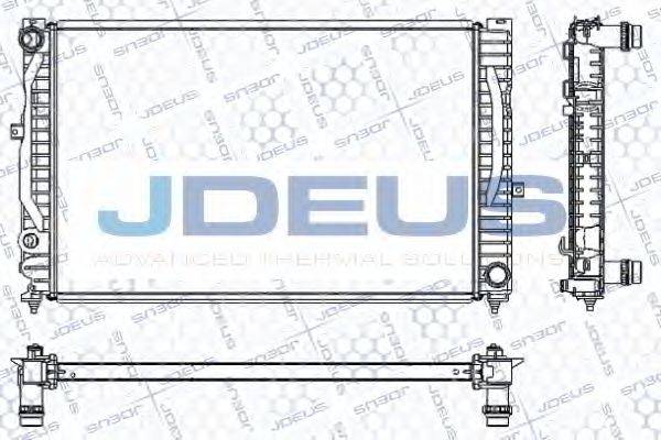 Радиатор, охлаждение двигателя JDEUS RA0010230