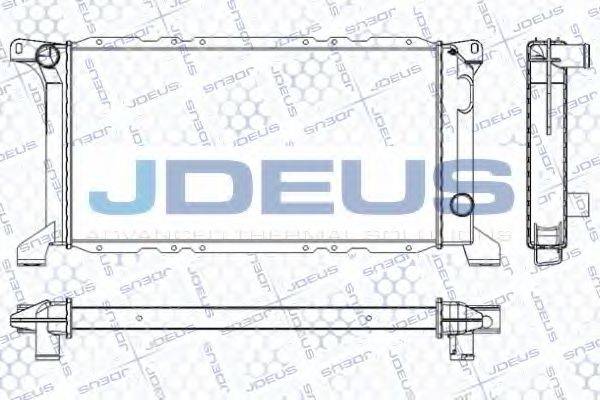 JDEUS RA0120810 Радиатор, охлаждение двигателя