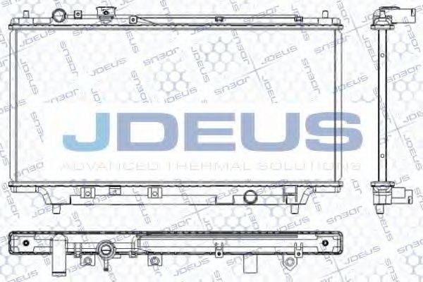 JDEUS RA0160161 Радиатор, охлаждение двигателя