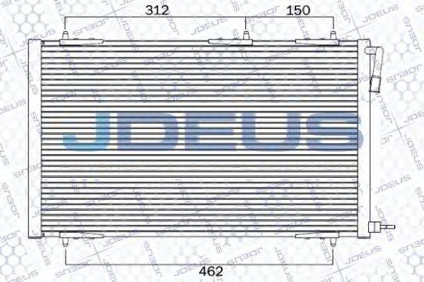 JDEUS 721M50 Конденсатор, кондиционер