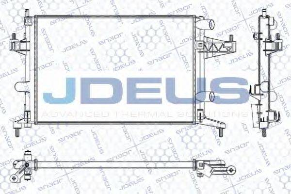 JDEUS RA0200730 Радиатор, охлаждение двигателя