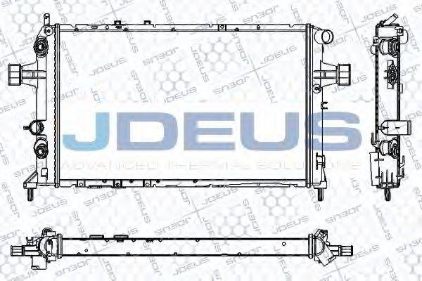 Радиатор, охлаждение двигателя JDEUS RA0200830