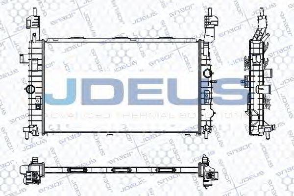 JDEUS RA0200910 Радиатор, охлаждение двигателя
