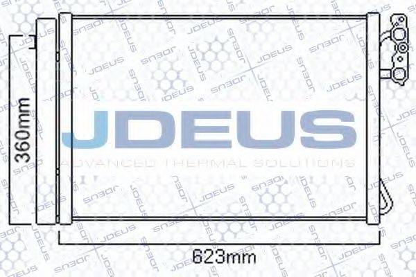 JDEUS 705M66 Конденсатор, кондиционер