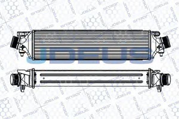 JDEUS RA8000110 Интеркулер