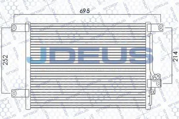Конденсатор, кондиционер JDEUS 718M34